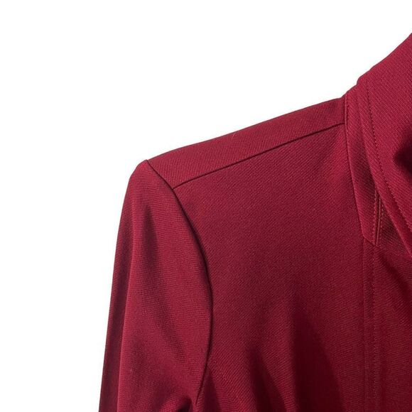 CAbi 3175 Rhubarb Red Outing Blazer Ponte Knit size 4 - Picture 6 of 10